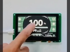 4,3-calowy wyświetlacz Uart Tft o rozdzielczości 480x272 Interfejs TTL, 8N1 UART, CMOS / 3,3 V TTL