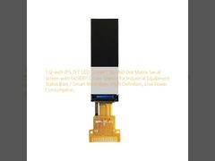 1,12-calowy ekran IPS TFT LCD | 50×160 Dot Matrix Serial Screen z sterownikiem GC9D01, specjalny do pasków stanu urządzeń przemysłowych / urządzeń do noszenia, wysoka rozdzielczość, niskie zużycie energii,
