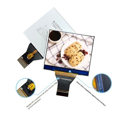 2.0 Inch IPS TFT Display with 480(RGB)x360 Resolution ST7701S IC  420nits MIPI 2L interface 4LEDS All View TFT Color Display