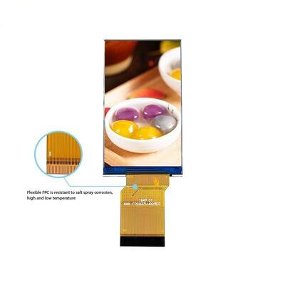 2.7 Inch IPS TFT Color Display with DELTA 960x240 Resolution IC ILI8961 RGB 8bit Interface 260nits Brightness All View 3 LEDS Color TFT LCD Screen
