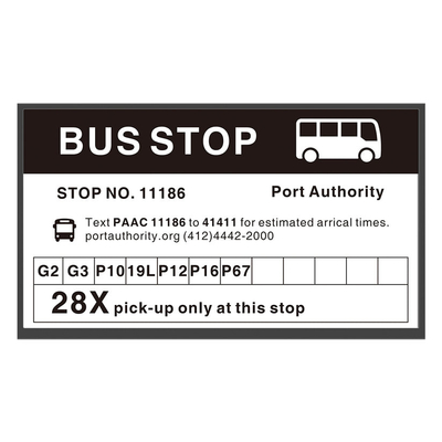 31.2 Inch Elektroniczny ekran wyświetlania papierowego Aplikuj na znaku dworca autobusowego