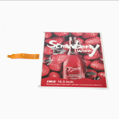 13.3 cali Ekstra Duży Rozmiar Reklamy E Panel Papieru Szybkie Odświeżenie 4-kolorowy E-papier Ekran Kolor E-papier Moduł