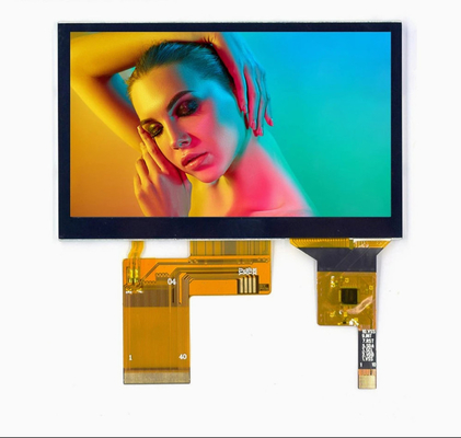 4.3 cali IPS LCD 480*272 Pojemnościowy ekran dotykowy RGB Interfejs 40 pinów Moduł LCD