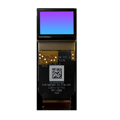 0.72 cali Mikro OLED Display z rozdzielczością 1920*1200 i 2000 Cd/m2 Jasność 61 pinów Interfejs MIPI