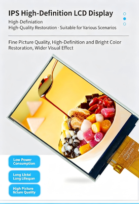 2.4" TFT LCD Module,240(RGB)X320 Resolution, MCU Interface, Driving IC ILI9340X,ALL o'clock ,4LEDS