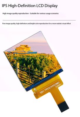1.54 cali IPS TFT Display z 240x240 rozdzielczością RGB Interfejs i 500nit Jasność