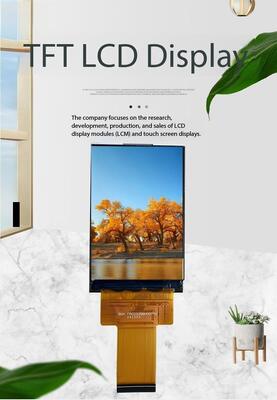 2,35-calowy wyświetlacz IPS TFT o wysokiej jasności, rozdzielczości 320(RGB)x480 i interfejsie RGB o jasności 700 nitów ST7701S IC 5 diod LED All View Intrument testowanie