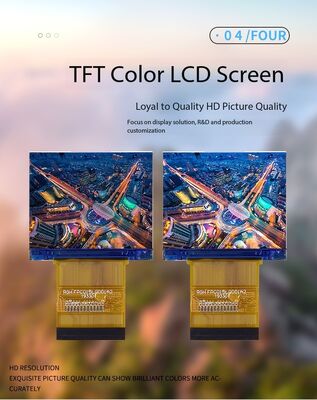 1.5 cala IPS TFT LCD ekran z 320 ((RGB) x240 rozdzielczość i 400nits Jasność Smart Digital Display